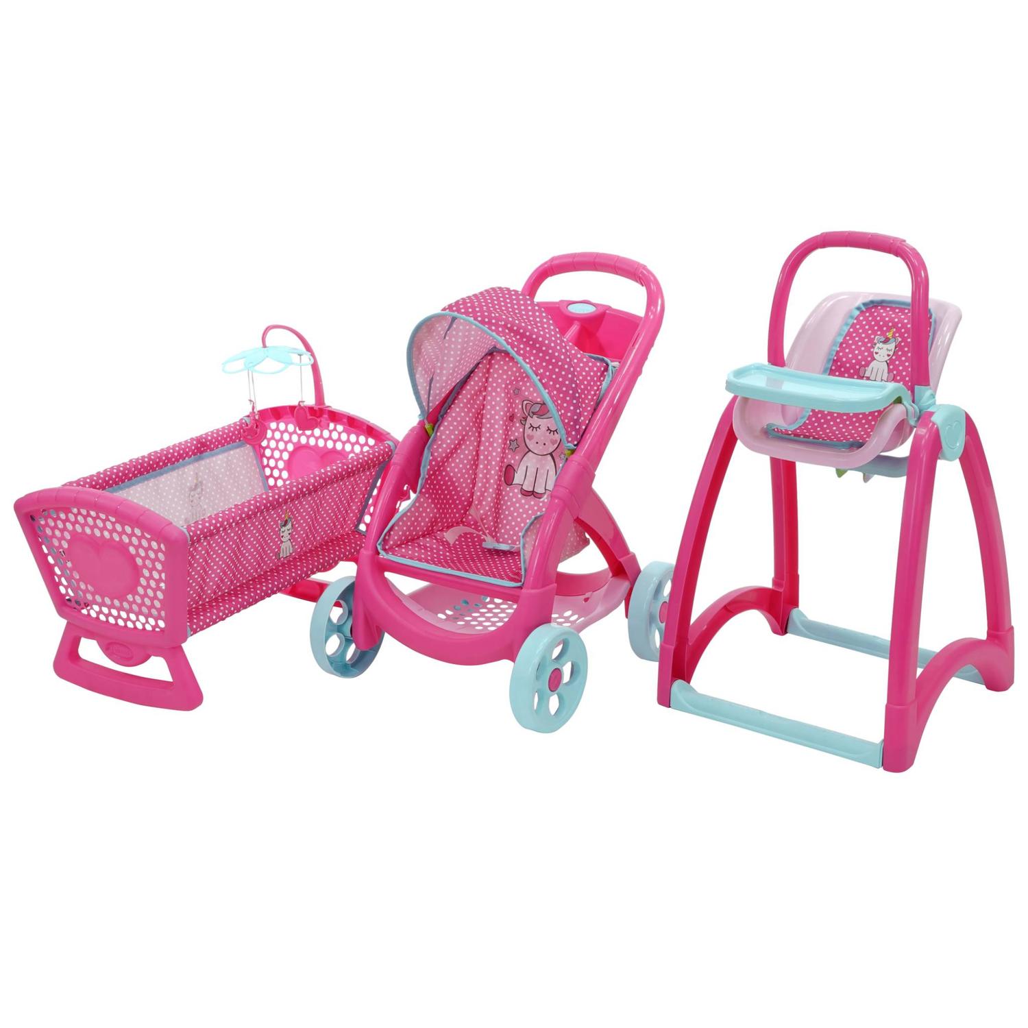 Carriola Prinsel Carreola Para Bebes De Juguete Combo Prinsel