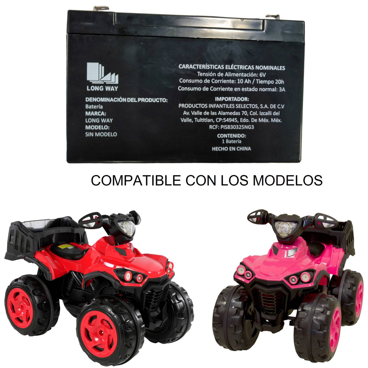 Prinsel Motos De Juguete Con Bateria Moto Electrica Recargable