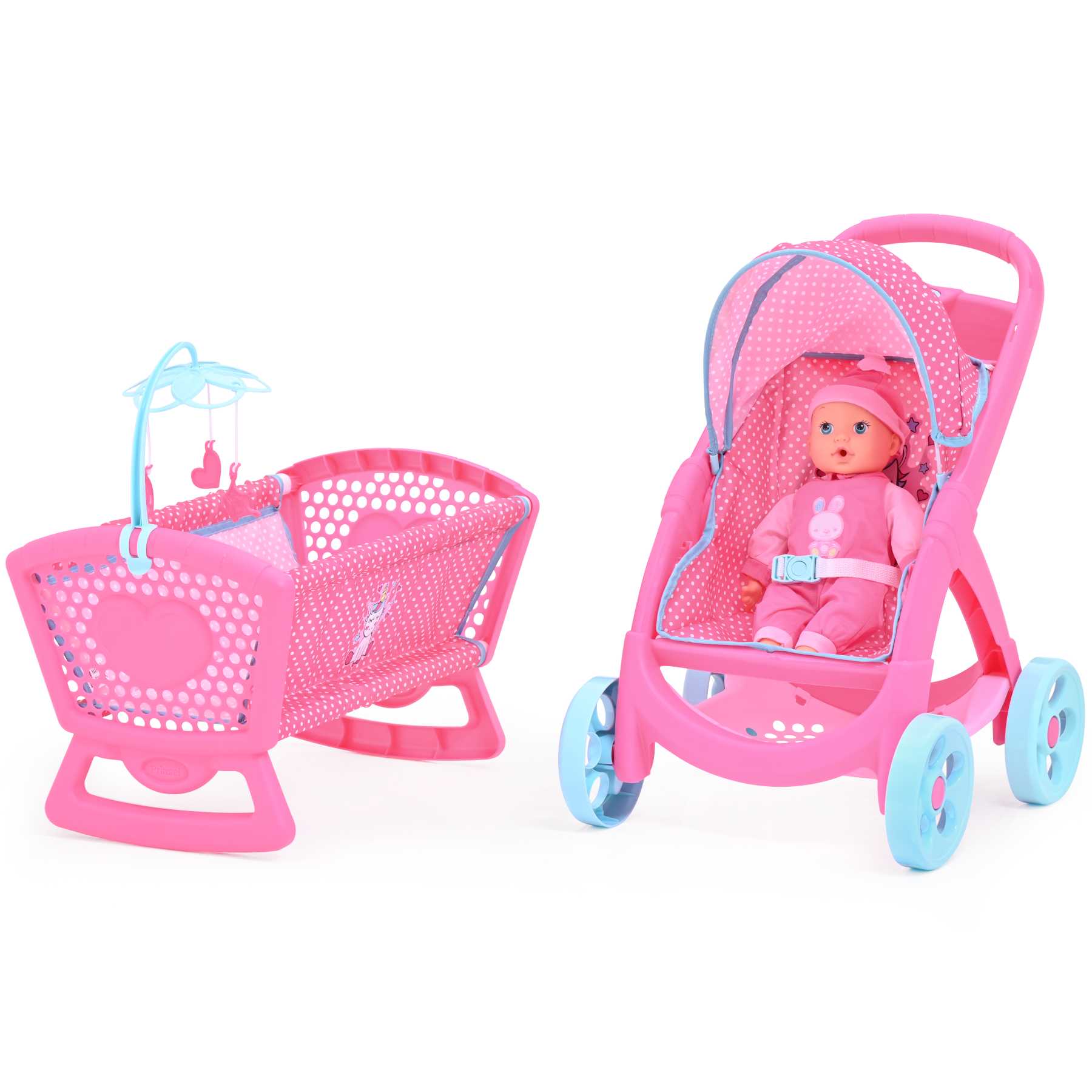 Carriolita Sweet Prinsel Unicornio Elite con Muñeca