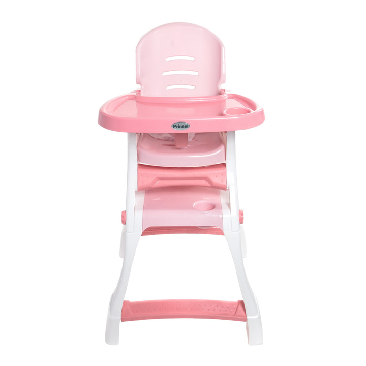 Silla Alta Prinsel Caddy 2 en 1 Rosa