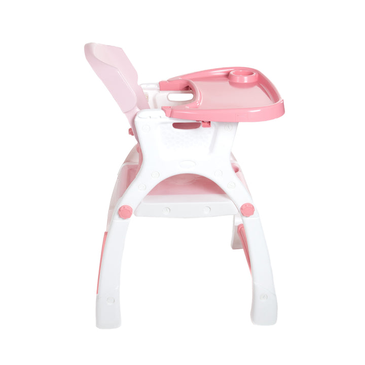 Silla Alta Prinsel Caddy 2 en 1 Rosa