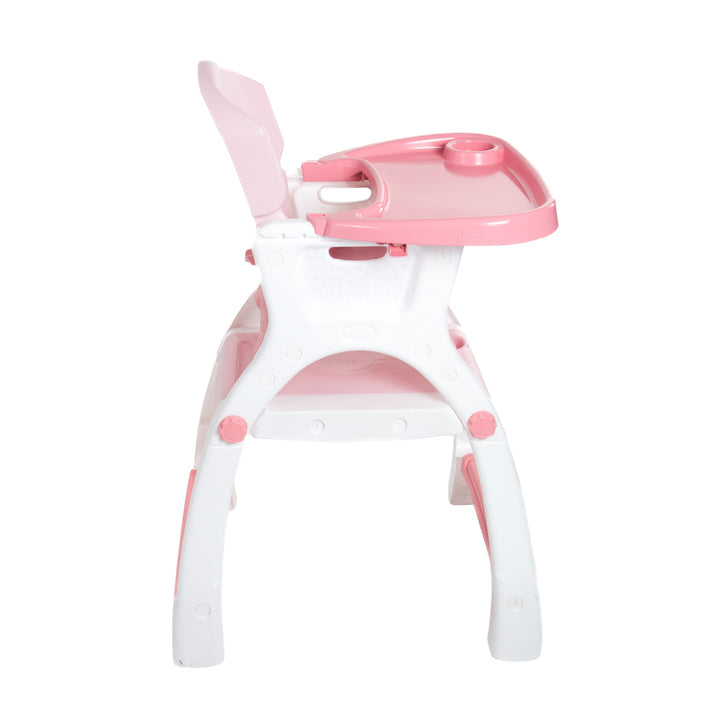 Silla Alta Prinsel Caddy 2 en 1 Rosa
