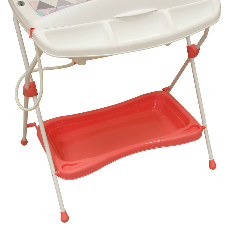 Bañera Prinsel Milán Triángulos Rosa