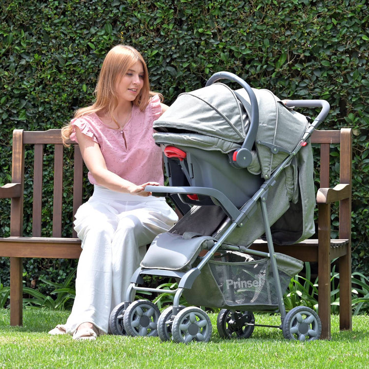 Sistema de Viaje Prinsel Portofino LX Gris