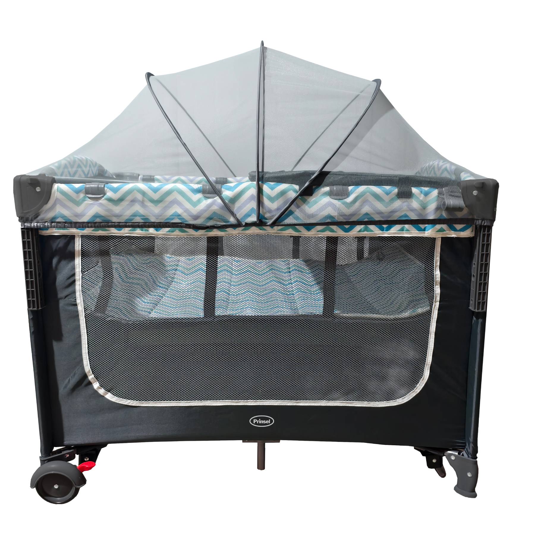corral evenflo azul Cuna Baby Colecho Lx 3 en 1 Prinsel Unisex