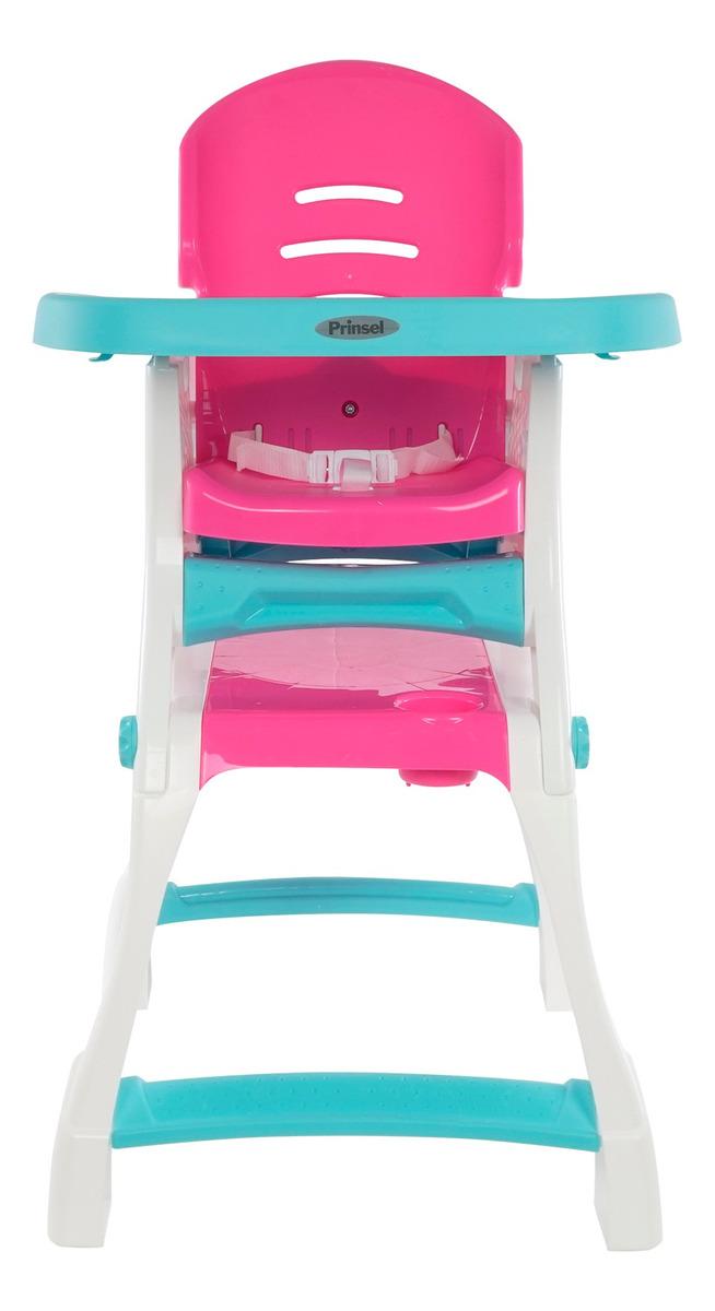 Silla Alta Prinsel Caddy 2 en 1 Rosa