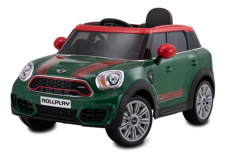 Carro eléctrico para niños con control remoto 12V cooper - Rojo