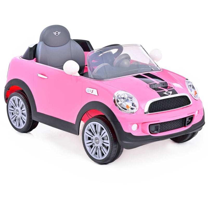 Carro eléctrico para niños con control remoto 12V cooper - Rojo