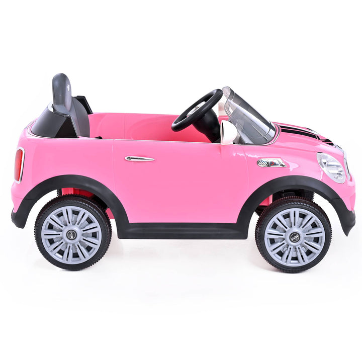 Auto Eléctrico Prinsel Mini Cooper Rosa