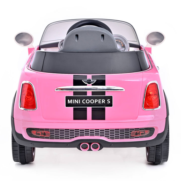 Auto Eléctrico Prinsel Mini Cooper Rosa