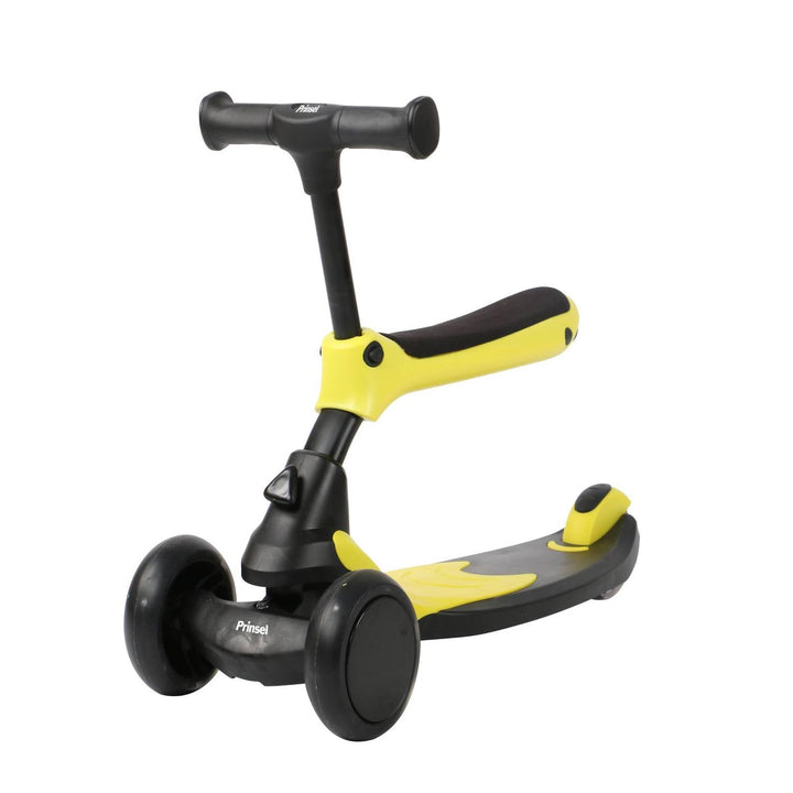 Scooter Prinsel Design 2 en 1 Amarillo